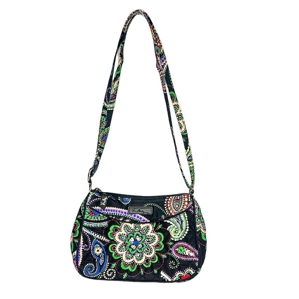 Vera Bradley Kiev Paisley Pattern Small Handbag Shoulder Bag